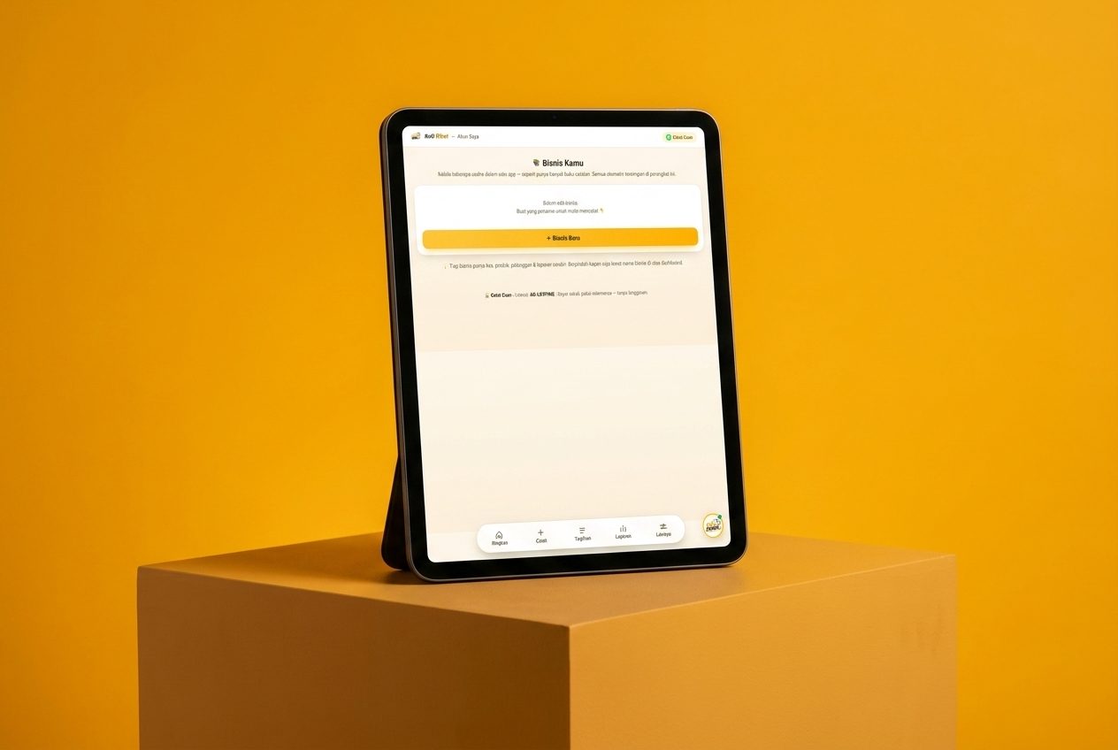 Alat Anti Ribet di tablet